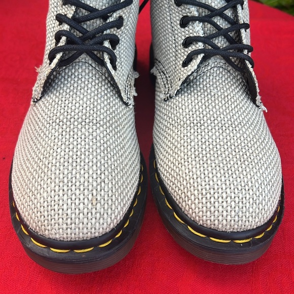 🏴 RARE Burlap England Made Vintage Dr. Martens Boots UK 8 EC‼️ - Picture 7 of 17